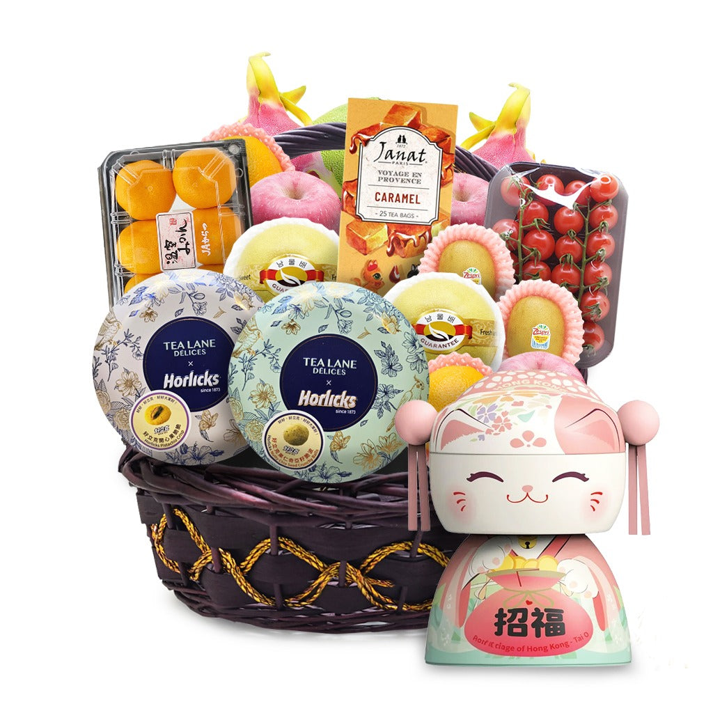 送禮水果籃Gift fruit basket - (JD-SH010)