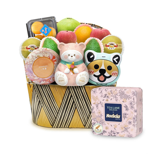 送禮水果籃Gift fruit basket - (JD-SH007)