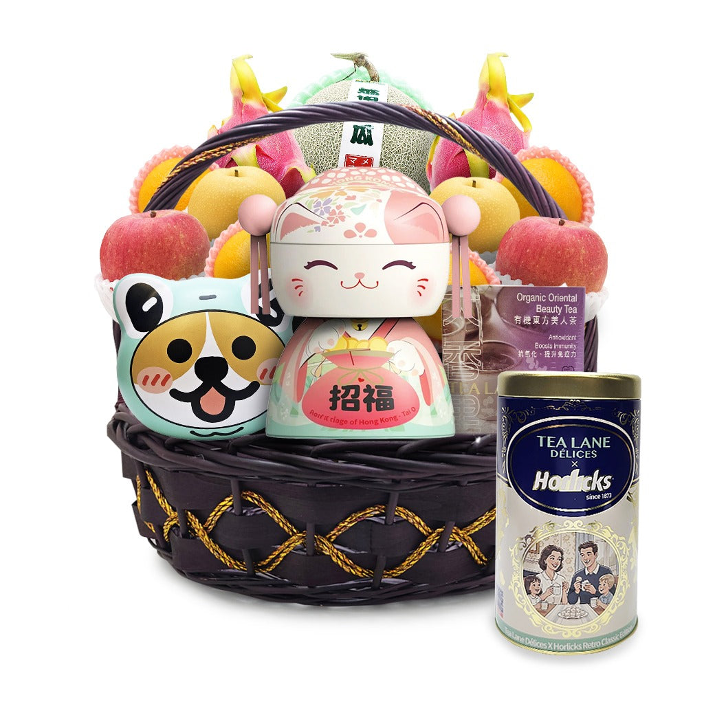 送禮水果籃Gift fruit basket - (JD-SH006)