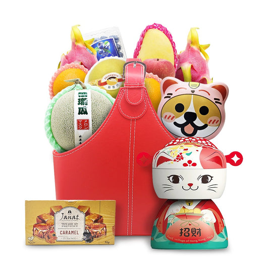 送禮水果籃Gift fruit basket - (JD-SH011)