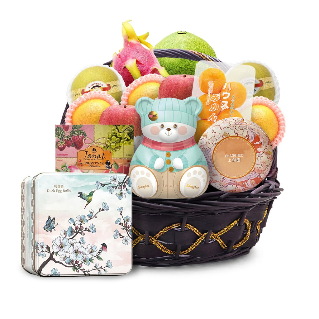 送禮水果籃Gift fruit basket - (JD-SH012)