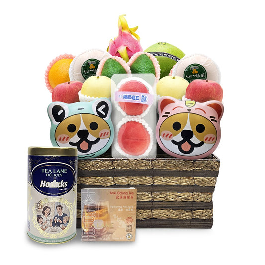 送禮水果籃Gift fruit basket - (JD-SH014)
