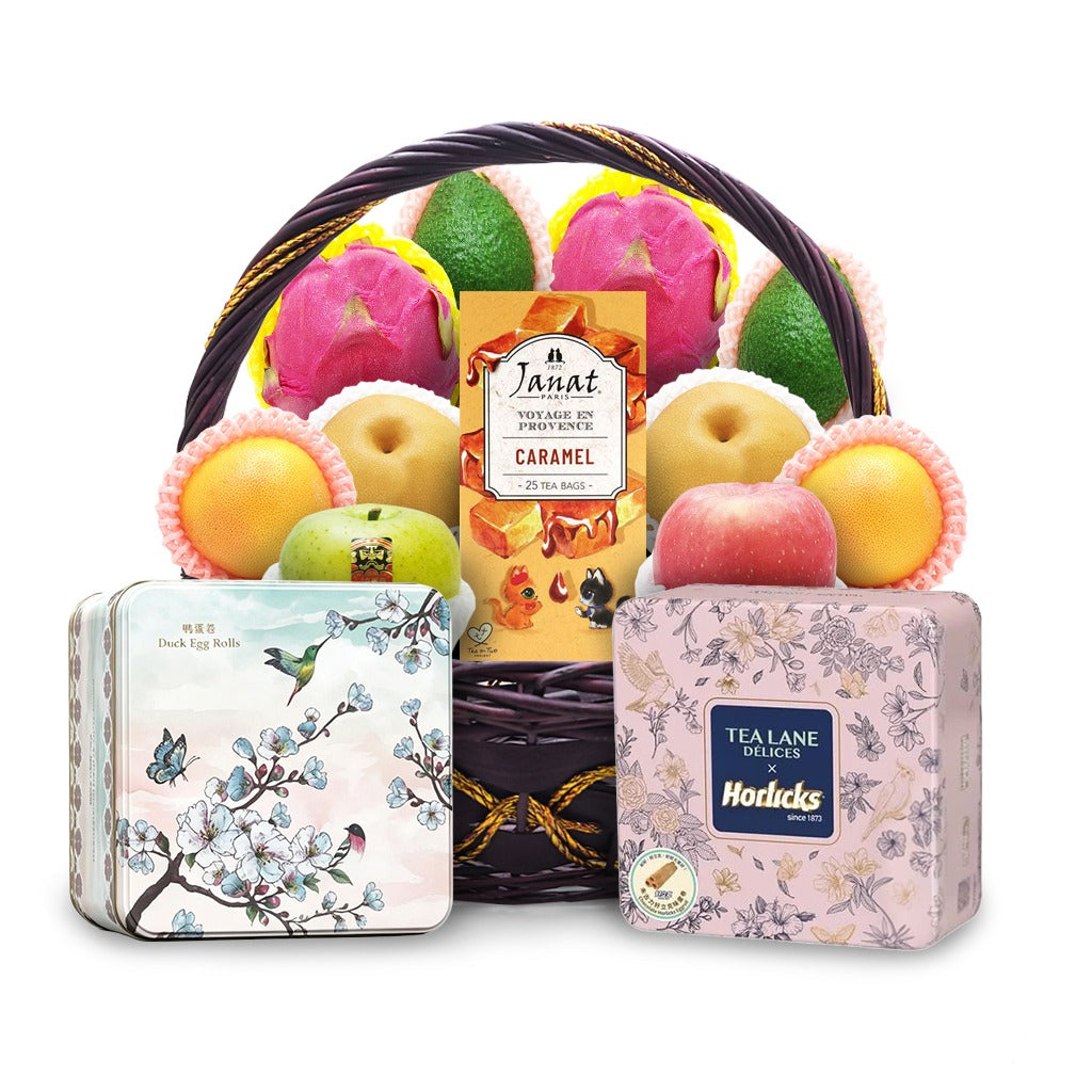 送禮水果籃Gift fruit basket - (JD-SH018)